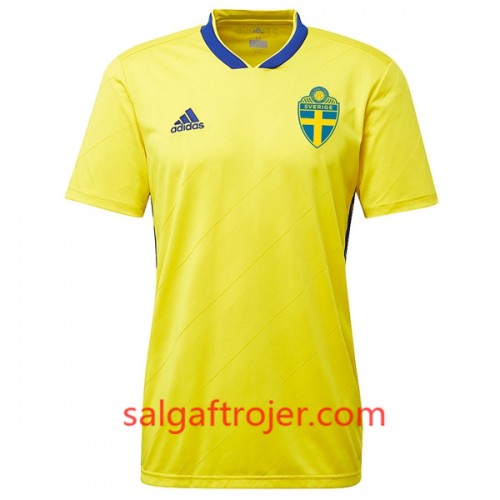 Sverige Fodboldtrøjer Dame Hjemmebanesæt VM 2018 Sverige Fodboldtrøjer Dame Hjemmebanesæt VM 2018